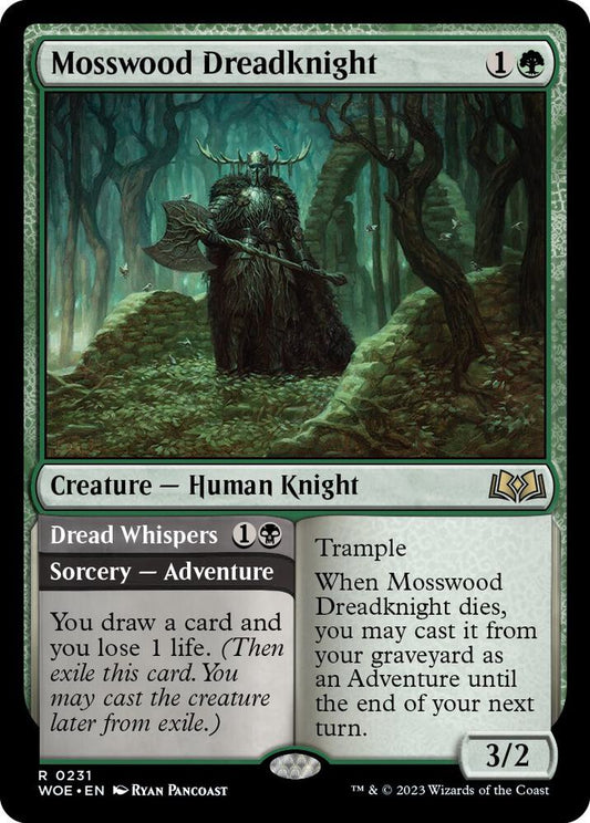 Mosswood Dreadknight #231 Wilds of Eldraine