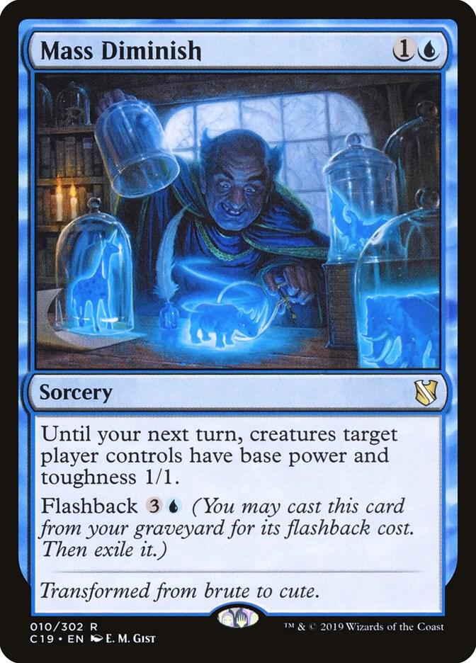 Mass Diminish #10 Commander 2019