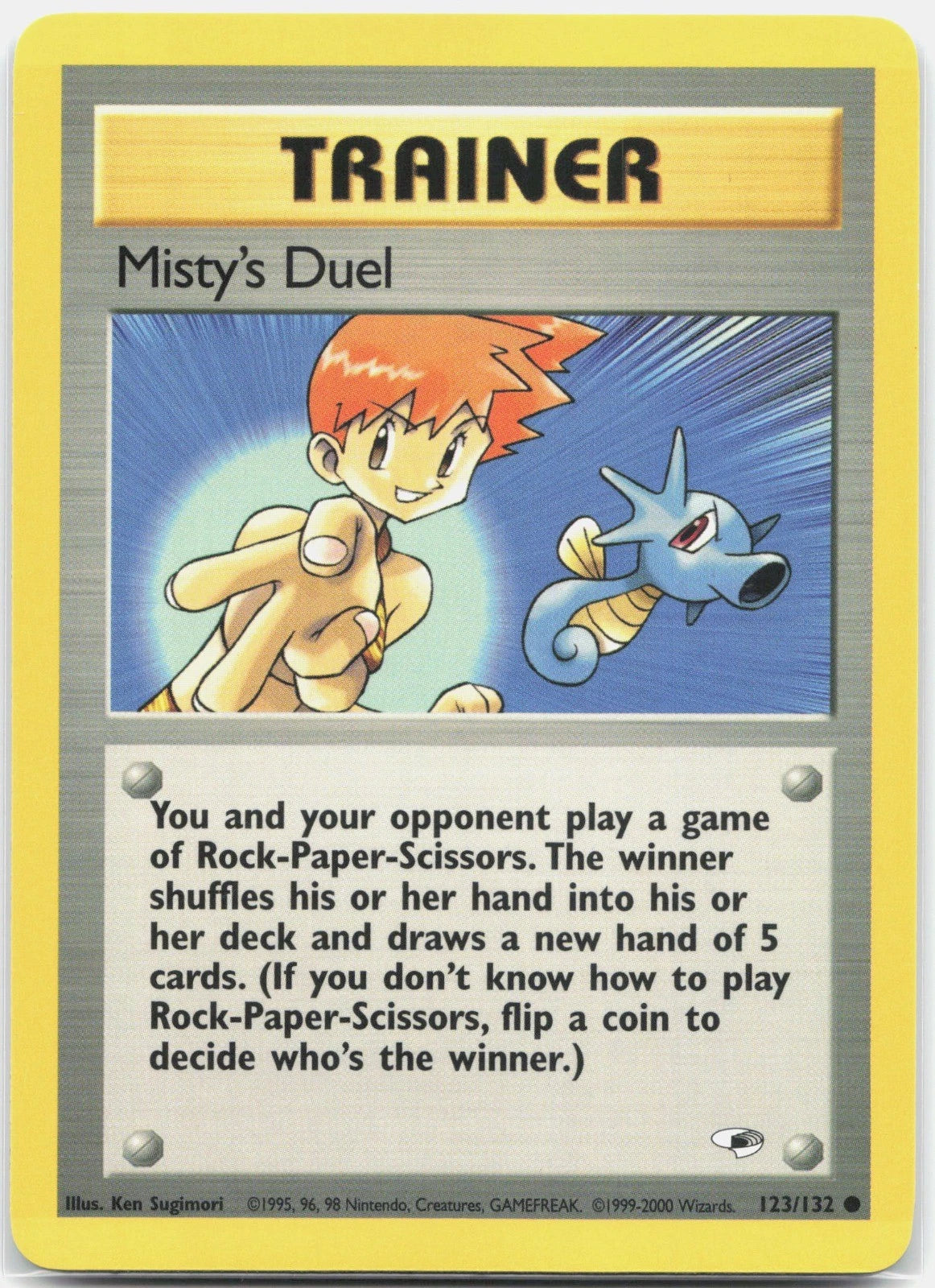 Misty's Duel (Unlimited Edition) #123 Gym Heroes