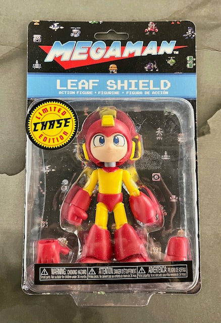 Mega Man Leaf Shield Action Figure (2018) (Limited Chase Edition) NEW/SEALED