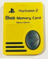 PS2 Memory Card 8MB (Yellow) (Nyko)
