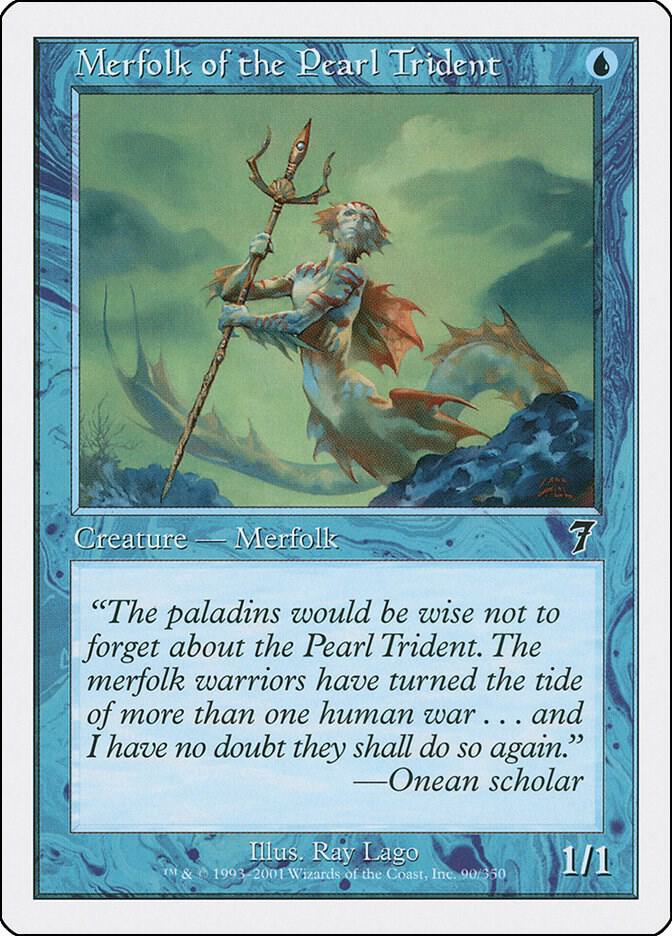 Merfolk of the Pearl Trident #90 7th Edition