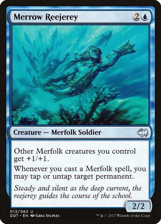 Merrow Reejerey #13 Duel Decks: Merfolk vs Goblins