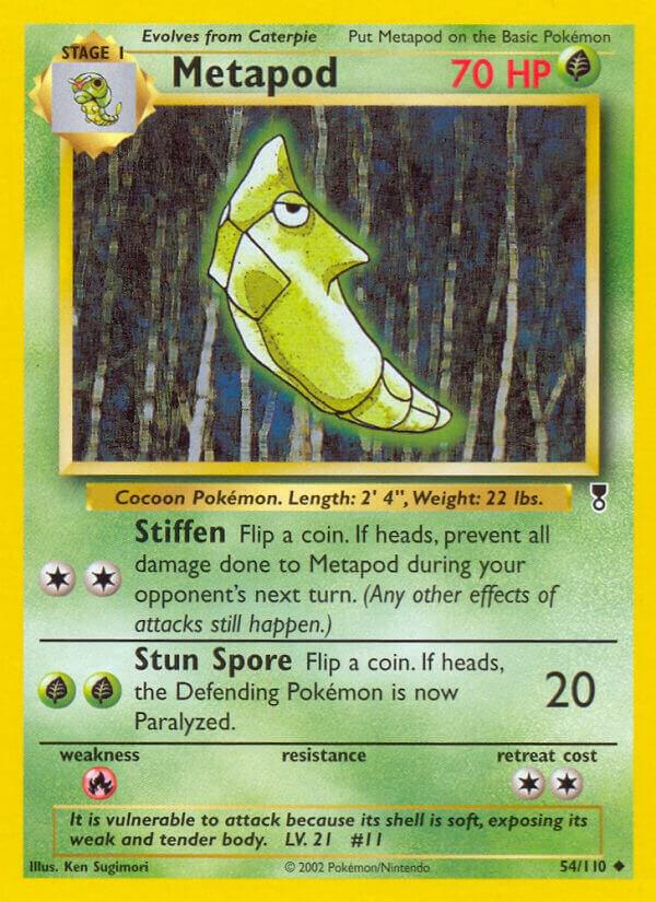 Metapod #54 Legendary Collection