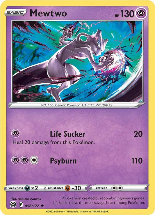 Mewtwo #56 SWSH09: Brilliant Stars