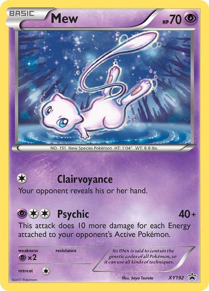 Mew #XY192 XY Promos