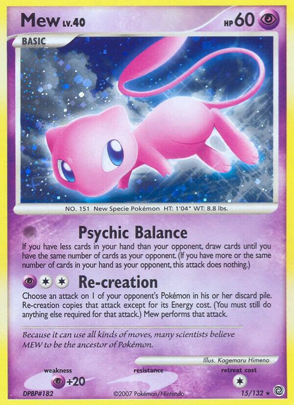 Mew #15 FOIL Secret Wonders