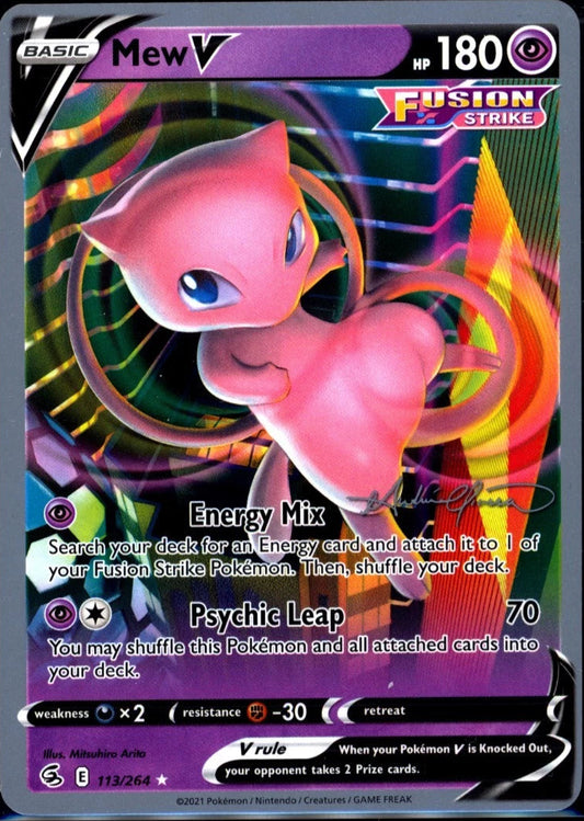 Mew V #113 (Andre Chiasson) World Championship Decks 2022