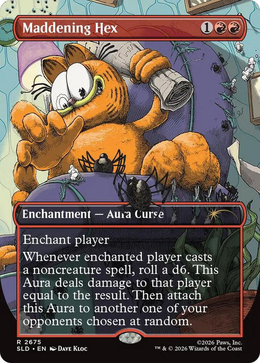 Maddening Hex #2675 FOIL Secret Lair Drop Series