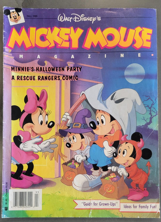 Mickey Mouse Magazine Fall 1989
