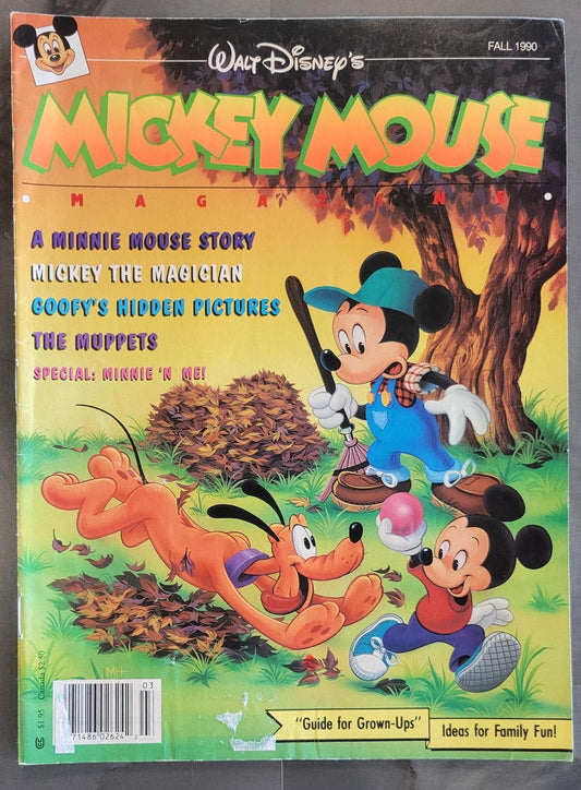 Mickey Mouse Magazine Fall 1990