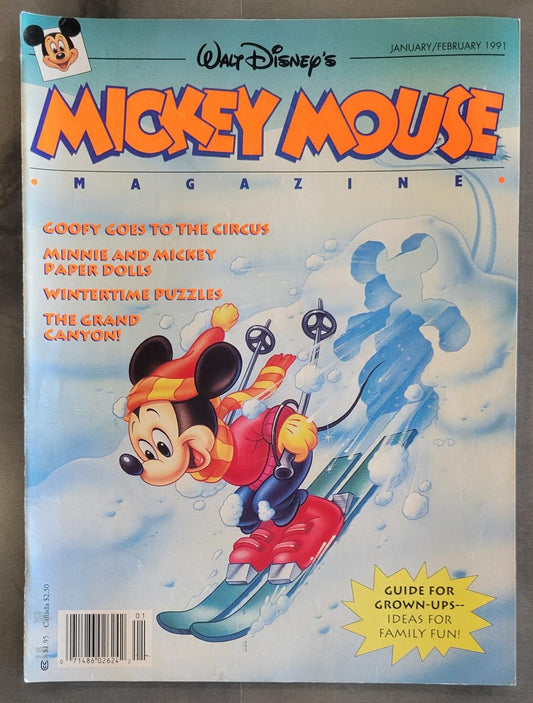 Mickey Mouse Magazine January/February 1991