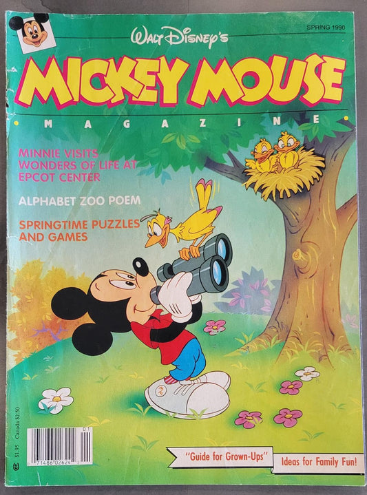 Mickey Mouse Magazine Spring 1990