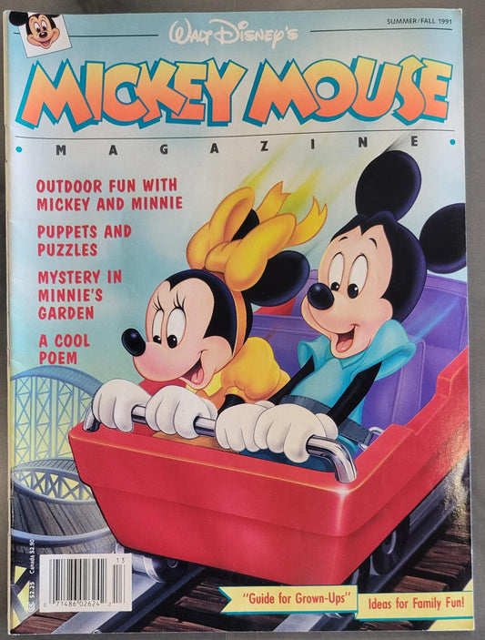 Mickey Mouse Magazine Summer/Fall 1991