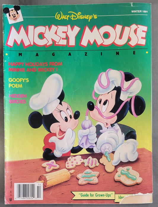 Mickey Mouse Magazine Winter 1991
