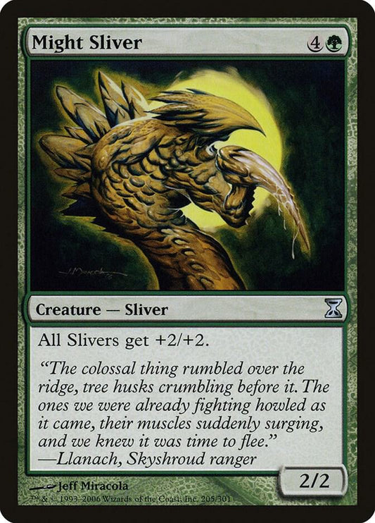 Might Sliver #205 Time Spiral