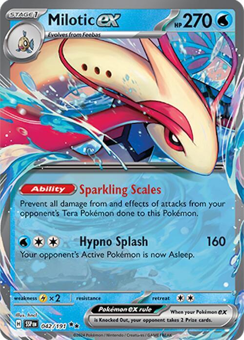 Milotic EX #42 SV08: Surging Sparks