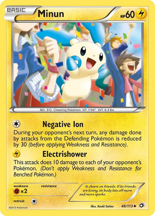 Minun #48 Legendary Treasures