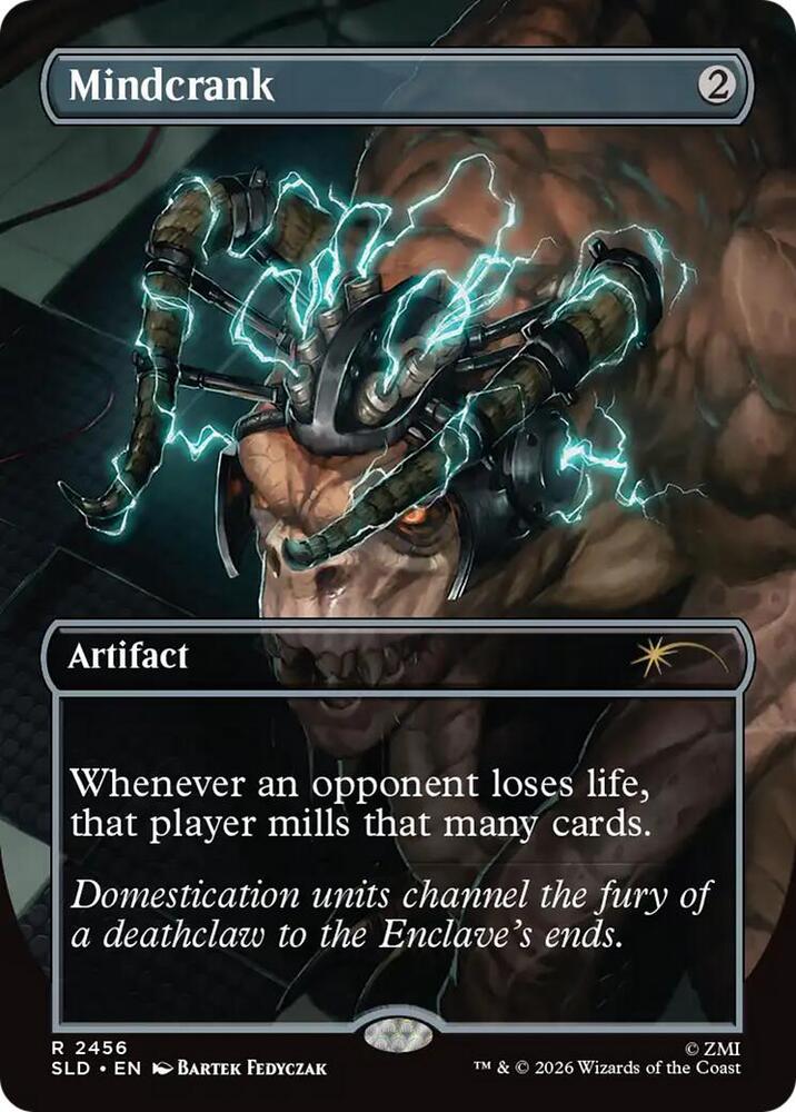 Mindcrank #2456 FOIL Secret Lair Drop Series