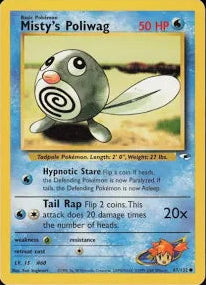Misty's Poliwag (Unlimited) #87 Gym Heroes