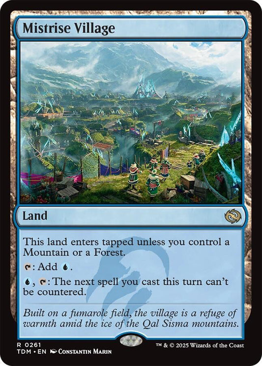 Mistrise Village #261 Tarkir: Dragonstorm