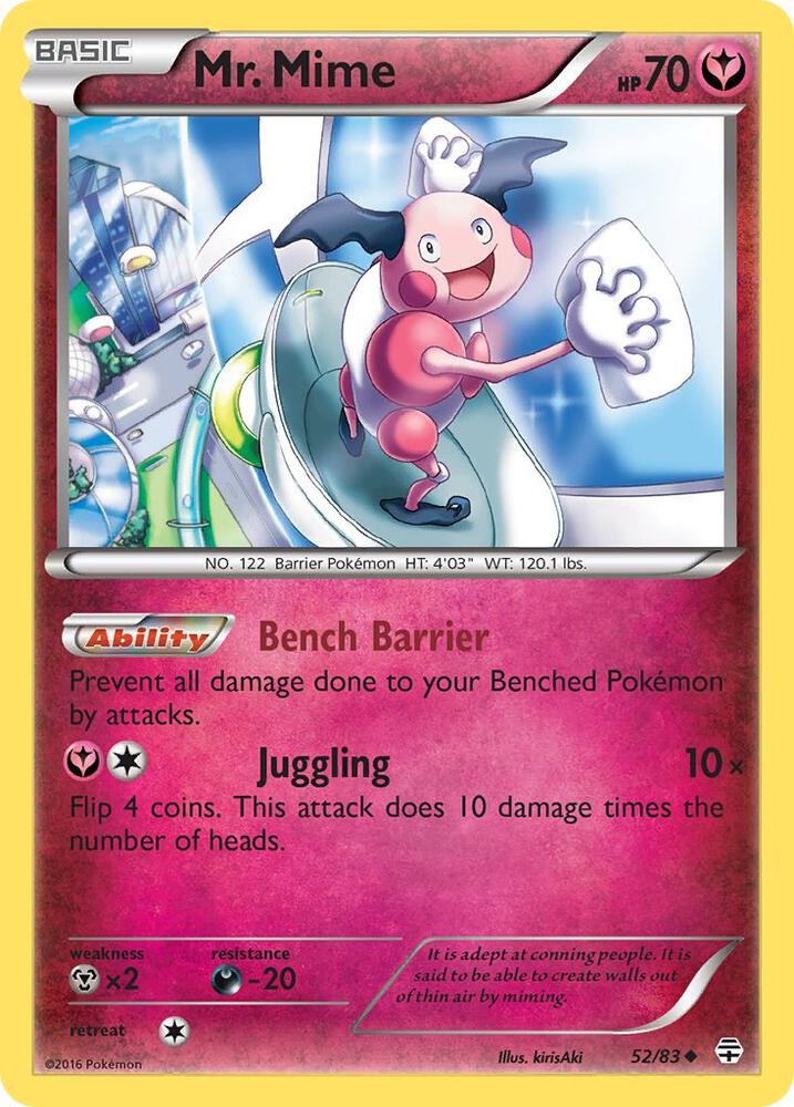 Mr. Mime #52 Generations