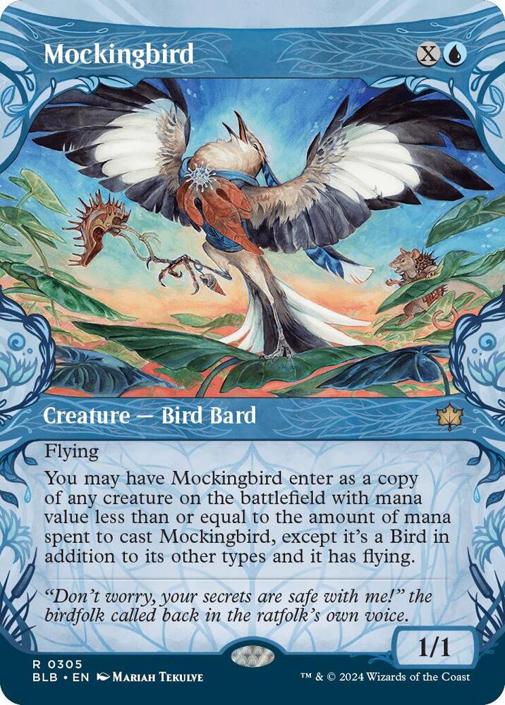 Mockingbird #305 (Showcase) Bloomburrow