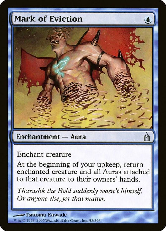 Mark of Eviction #58 FOIL Ravnica: City of Guilds