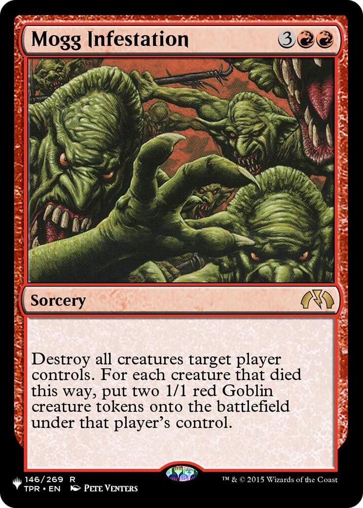 Mogg Infestation #146 The List Reprints