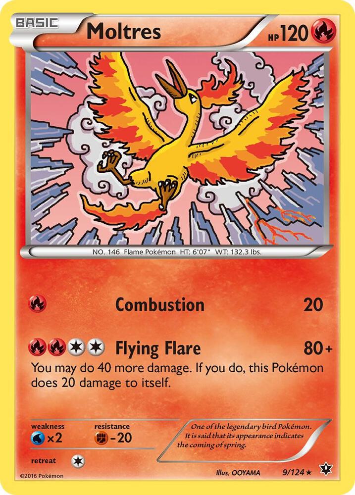 Moltres #9 XY - Fates Collide