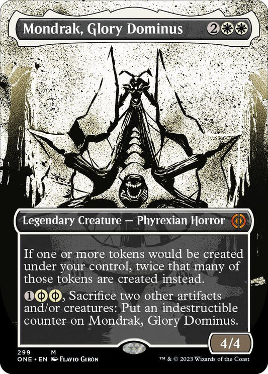 Mondrak, Glory Dominus #299 (Showcase) Phyrexia: All Will Be One
