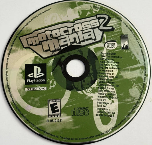 PS1 Motocross Mania 2 (Disc Only)