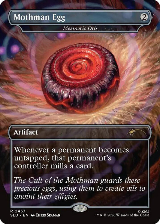 Mothman Egg (Mesmeric Orb) #2457 FOIL Secret Lair Drop Series