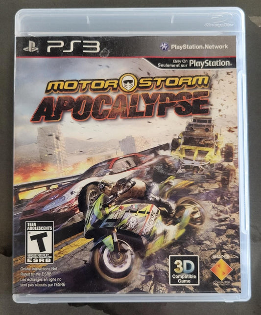 Playstation 3 Motorstorm Apocalypse (Not for Resale) (Complete)