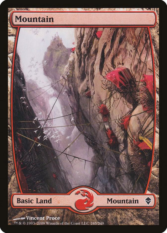 Mountain #245 (Full Art) Zendikar