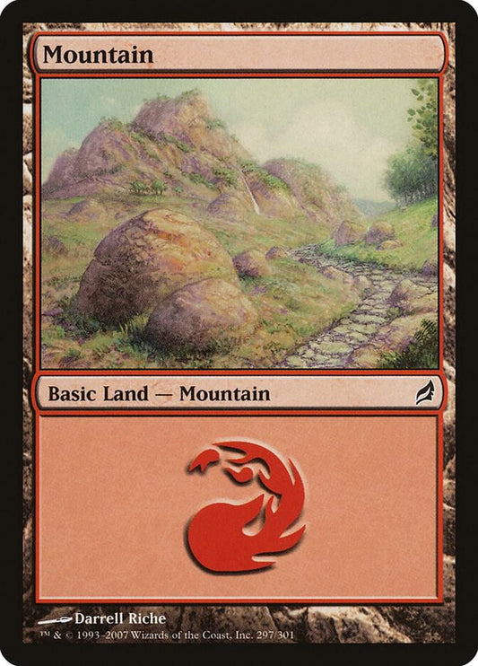 Mountain #297 Lorwyn