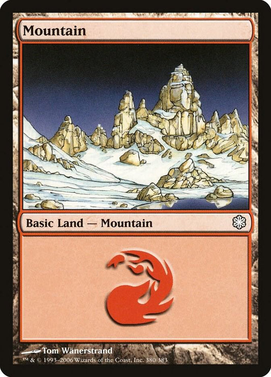 Mountain #380 Coldsnap Theme Deck Reprints
