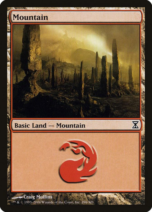 Mountain #296 FOIL Time Spiral