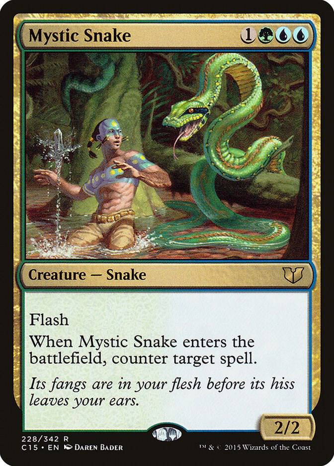Mystic Snake #228 Commander 2015