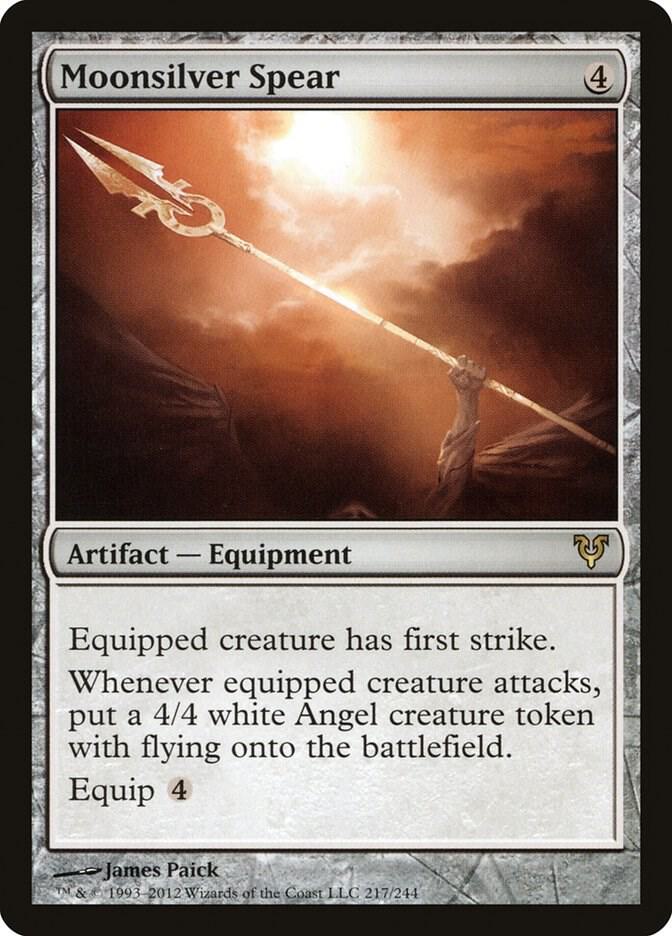 Moonsilver Spear #217 Avacyn Restored