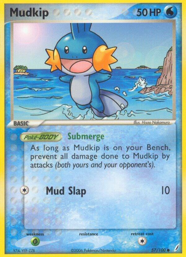 Mudkip #57 EX Crystal Guardians