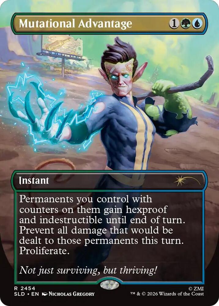 Mutational Advantage #2454 FOIL Secret Lair Drop Series