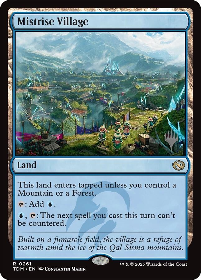 Mistrise Village #261 Promo Pack: Tarkir: Dragonstorm