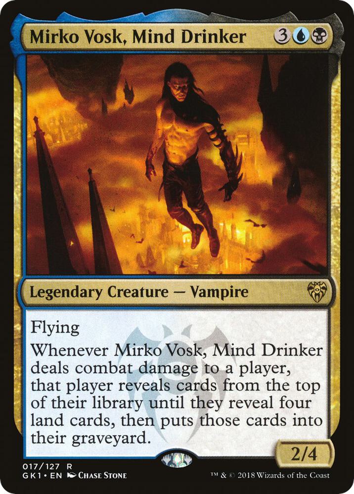 Mirko Vosk, Mind Drinker #17 Guilds of Ravnica: Guild Kits