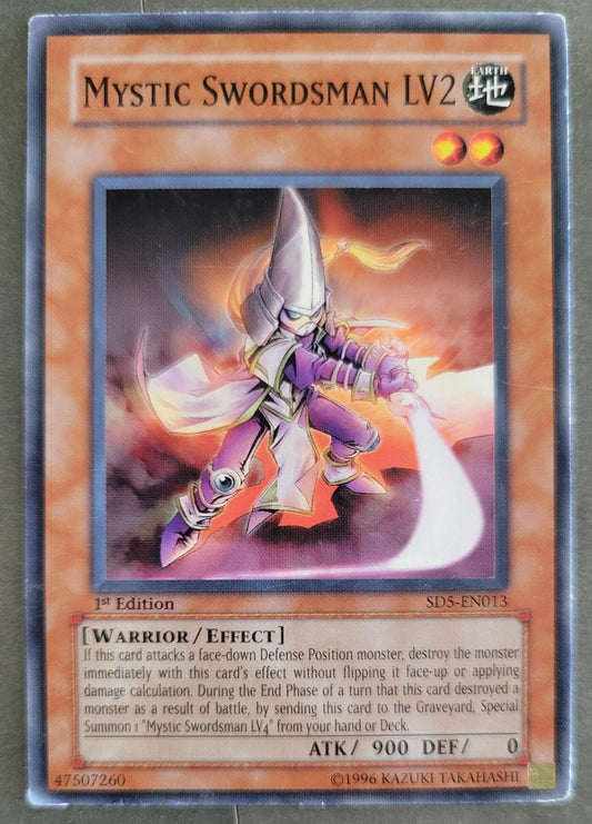Mystic Swordsman LV2 1st Edition Structure Deck Warrior's Triumph