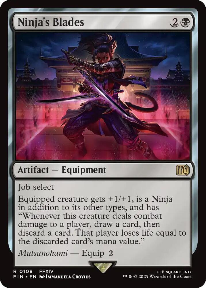Ninja's Blades #108 Final Fantasy