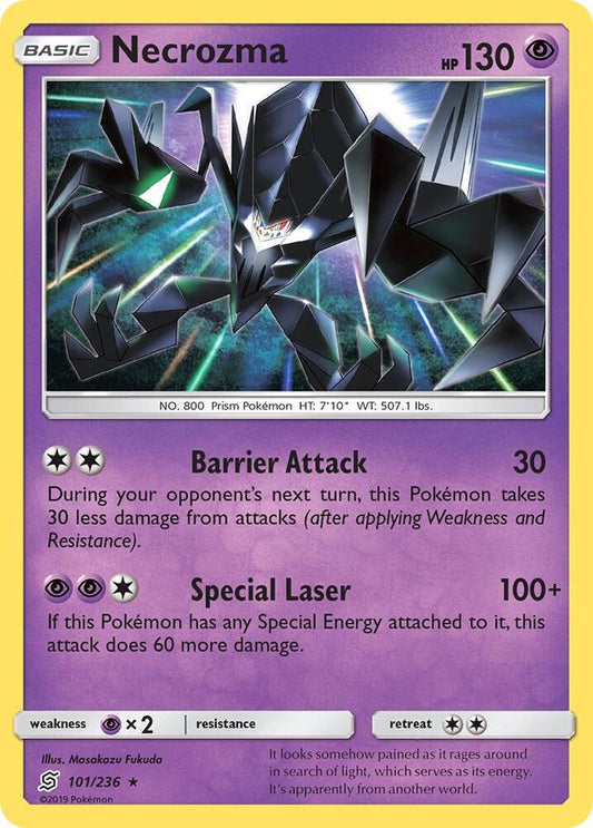 Necrozma #101 CRACKED ICE HOLOFOIL Deck Exclusives
