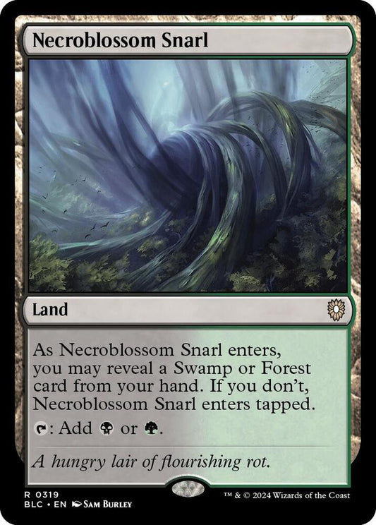 Necroblossom Snarl #319 Commander: Bloomburrow