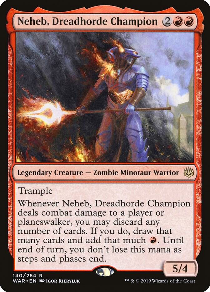 Neheb, Dreadhorde Champion #140 War of the Spark
