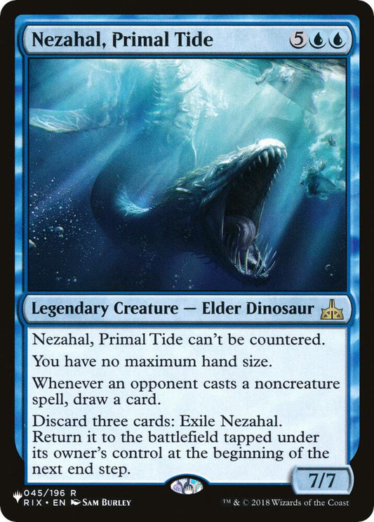Nezahal, Primal Tide #45 The List Reprints